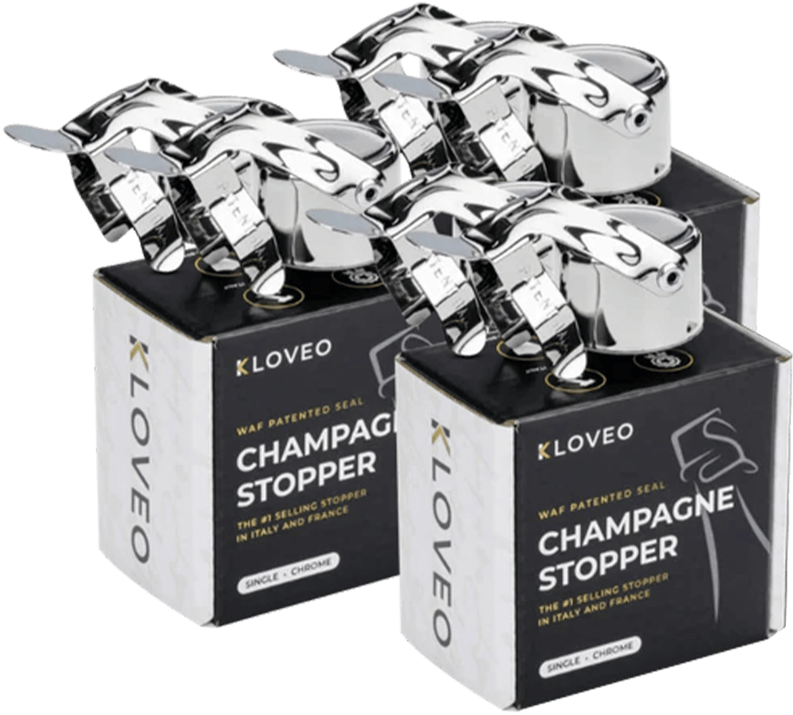 Champagne Stoppers (6 Items)