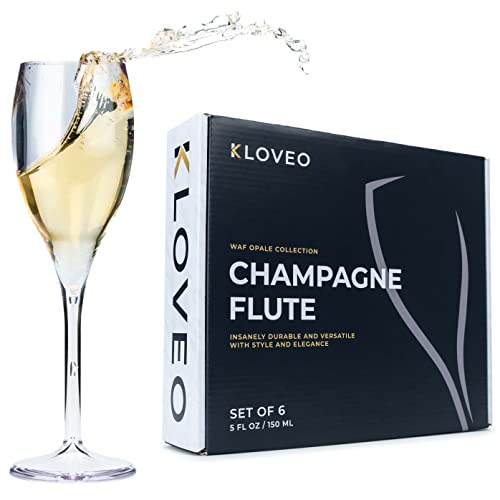 Plastic Champagne Flutes